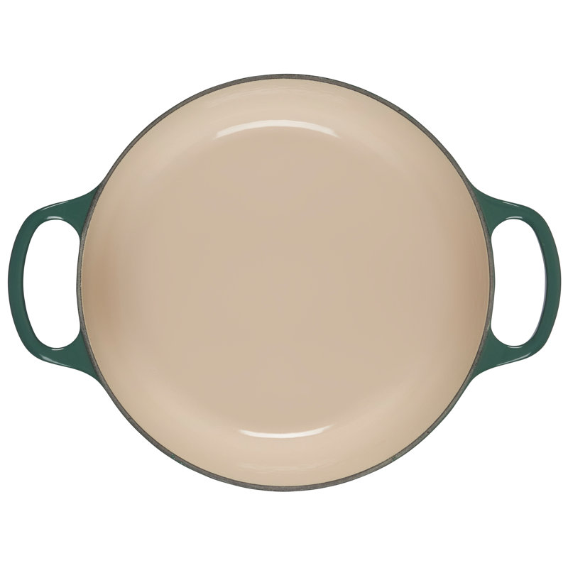 Le Creuset Noel Collection 4.5 Qt Round Cast Iron Oven with Embossed Tree