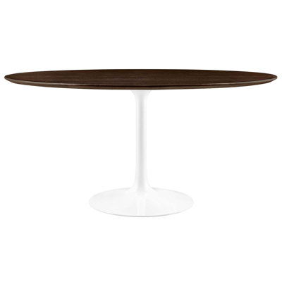 Silver Orchid Fein Oval Dining Table