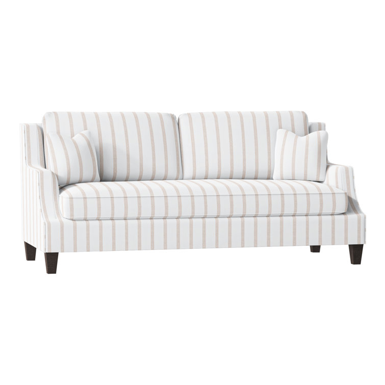Savannah 87.5" Recessed Arm Sofa with Reversible Cushions