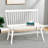 Hadiya 6 Person Solid Wood Breakfast Nook Dining Set-99058015