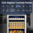 24" 220-Can Built-In/Freestanding Beverage Refrigerator for Beer & Soda Cooler with Glass Door,Blue LED and Reversible Door Drinks Fridge-118228652