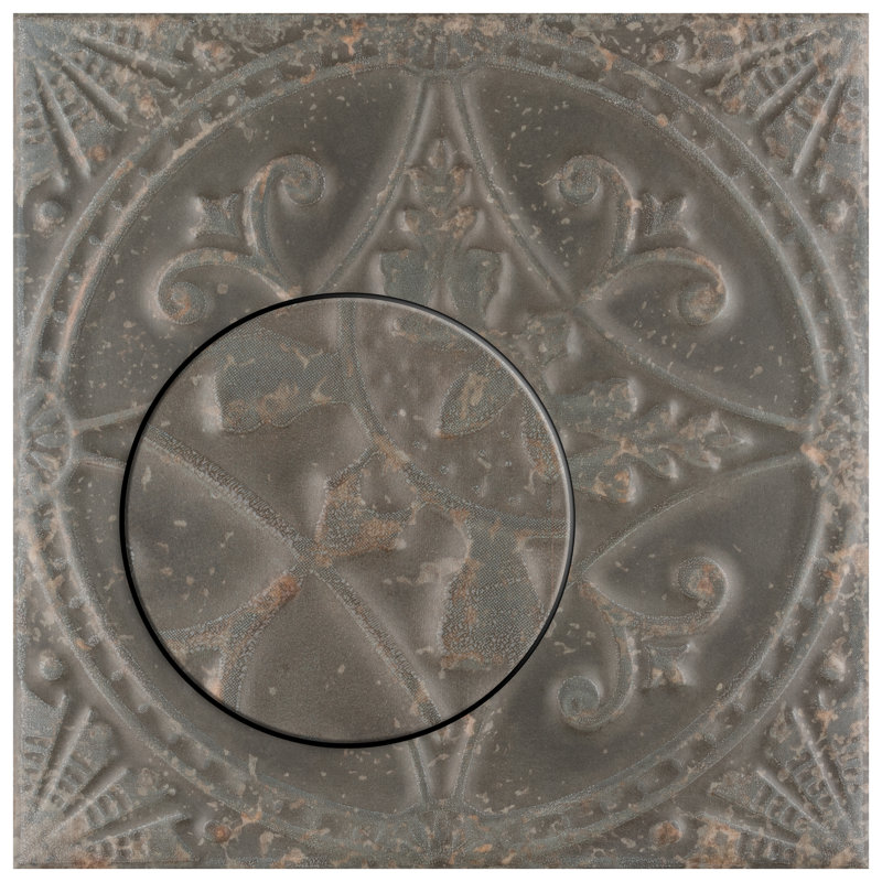 Saja 13" x 13" Ceramic Patterned Wall & Floor Tile