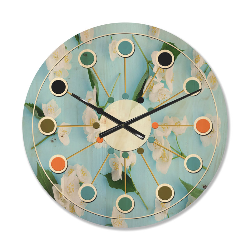 Horloge murale Jasmin, Moyenne