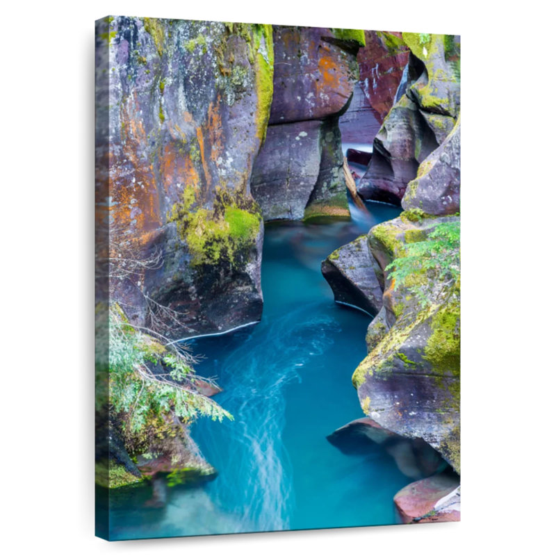 Rivière Alvord Glacier National Park, H 24 po x l 16 po