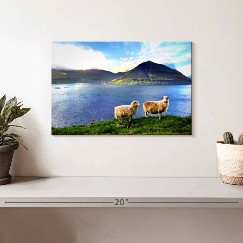 Brampt Faroe Islands Sheep, 8" H x 12" W
