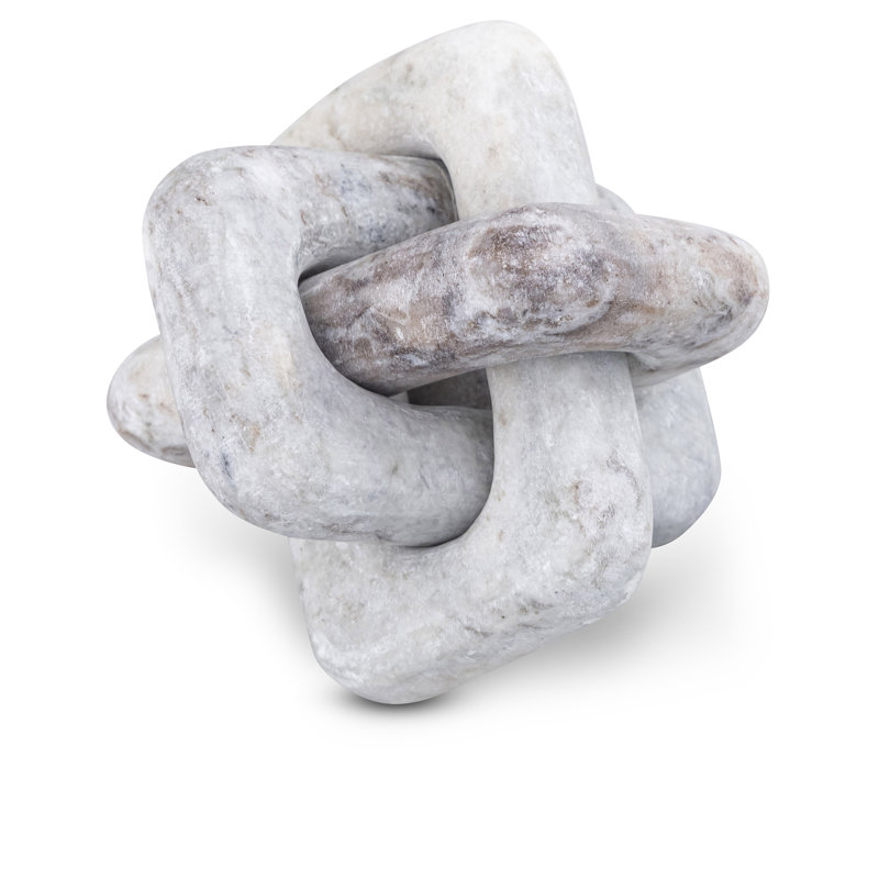 Bond Marble Decorative Object, Brown