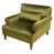 Velours vert est en rupture de stock