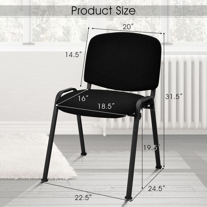 Chaise de salle d'attente en métal Natalita