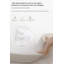Repose-pieds de rangement en bois massif plissé scandinave Minimalist