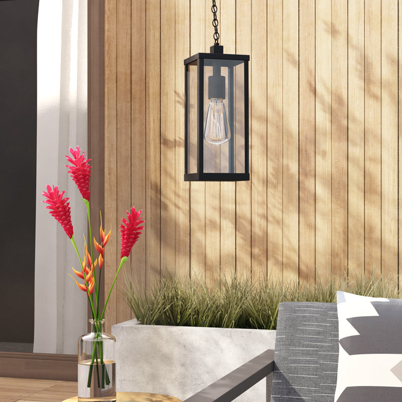 Ahupendra Outdoor Hanging Lantern