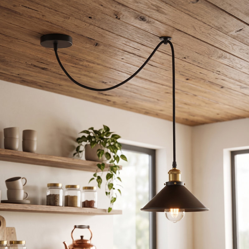 Rosas 1 - Light Cluster Pendant, Black