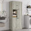 Grande armoire de rangement avec tablettes réglables-1724118931