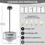 Lustre moderne en cristal à 4 niveaux-957606508-957606499