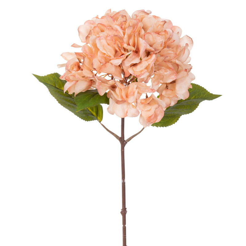 20" Hydrangea Stem. Each bag contains two sprays., Brown