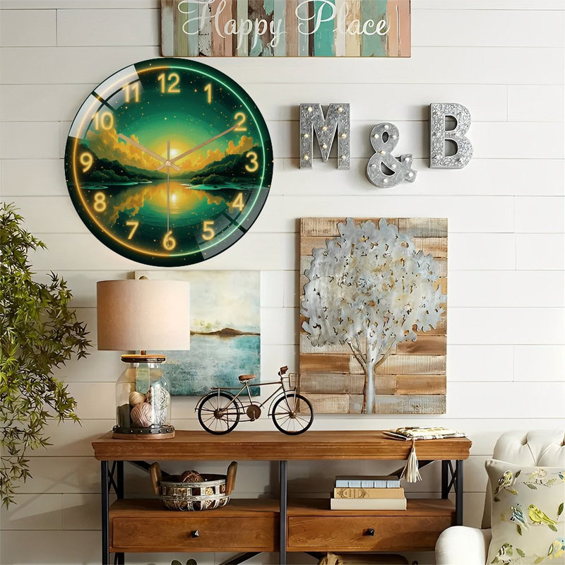 Horloge murale 12 po