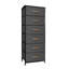 Commode pour femme 6 tiroirs Annyka, gris-209009080