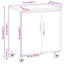 75cm W Powder-coated Steel Top Workbench