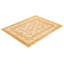 Tapis ivoire traditionnel noué à la main de conception unique 8 pi 3 po x 10 pi 4 po Keller