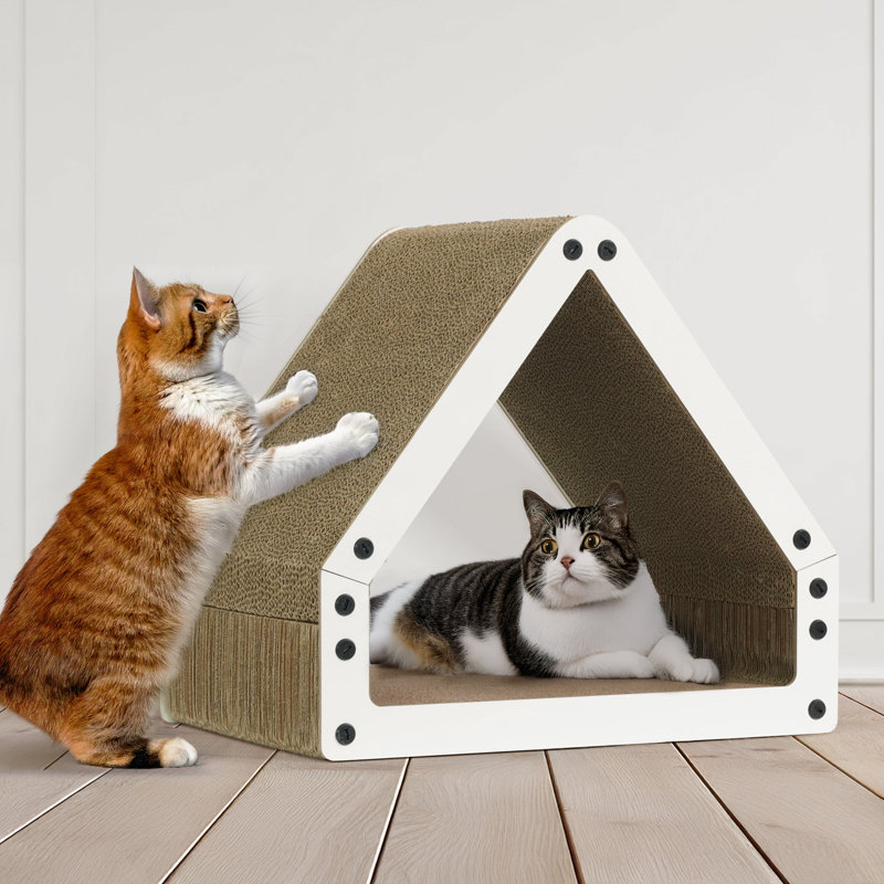 Chaise longue pour chat House, Blanc