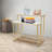 Gold Two-Layer Display Shelf Purse Display Stand