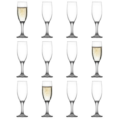 LAV Glass Flute Stemware