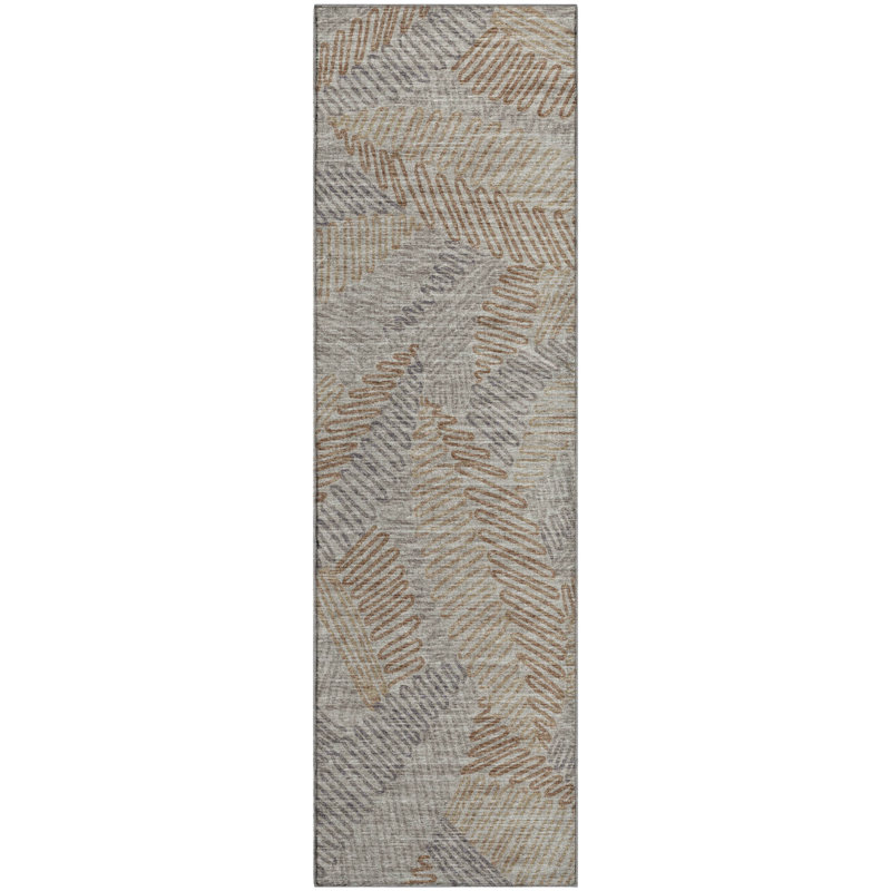 Premium Machine Washable Vaseem AMF117 Rug, Runner 2'3" x 7'6"
