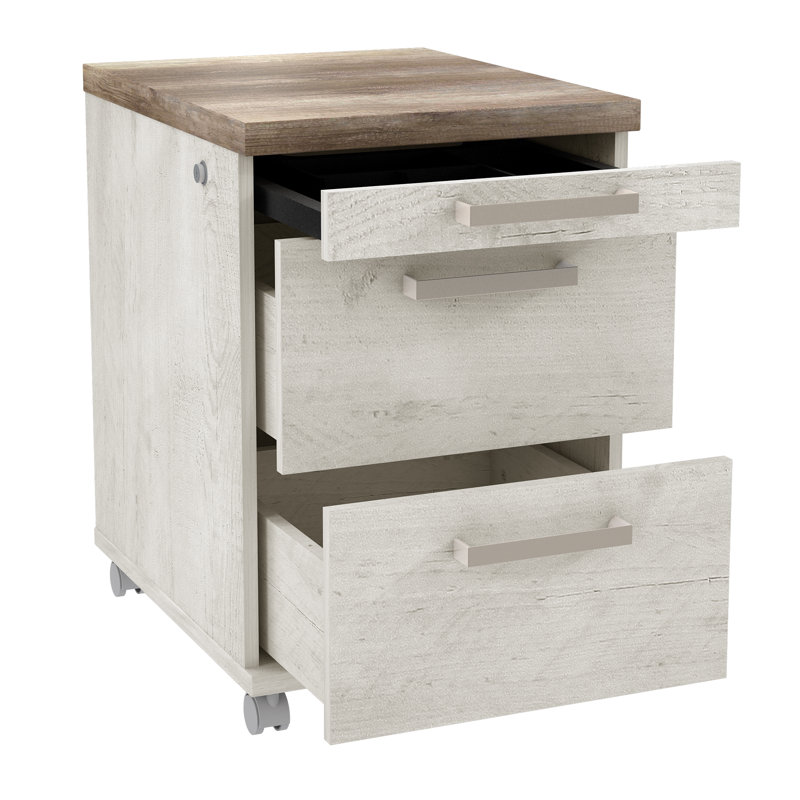 Nuzzo 42.3 cm W 3 -Drawer Filing Cabinet