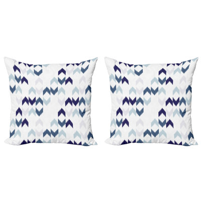 Geometric Reversible Pillow Cover