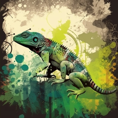 Stylish Lizard Bedding