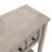 Himanshu Rustic Entryway Console Table, 60" Long Sofa Table with two Different Size Drawers and Bottom Shelf for Storage-1684307536