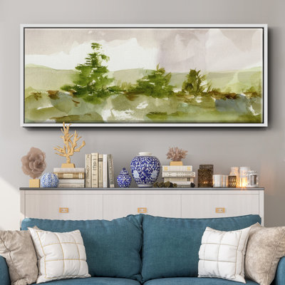 Morning Retreat I- Framed Canvas