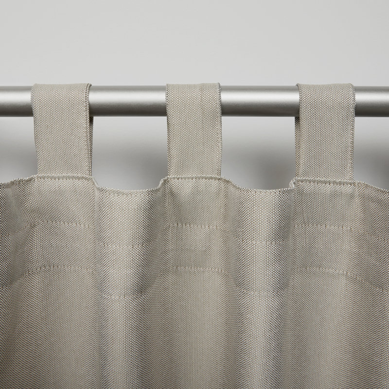 Exclusive Home Semi-Sheer Curtain Panel Pair, Sand, 54" W x 108" L