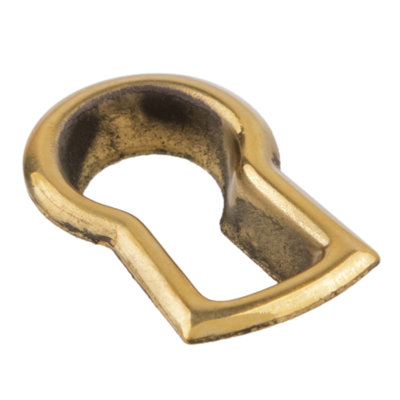 Stamped Brass Keyhole Insert