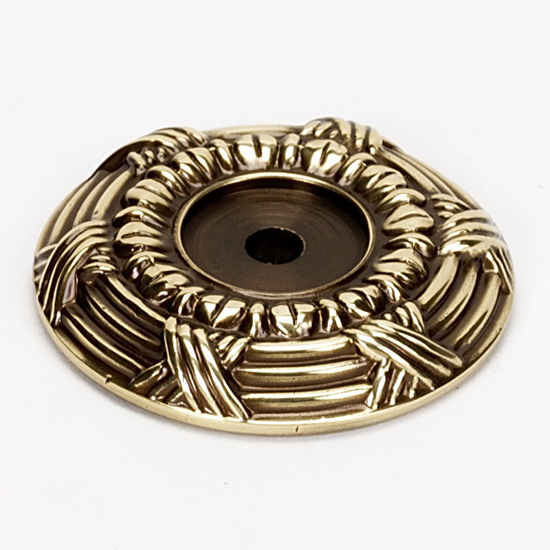 Ruban et plaque de roseau, Poli antique