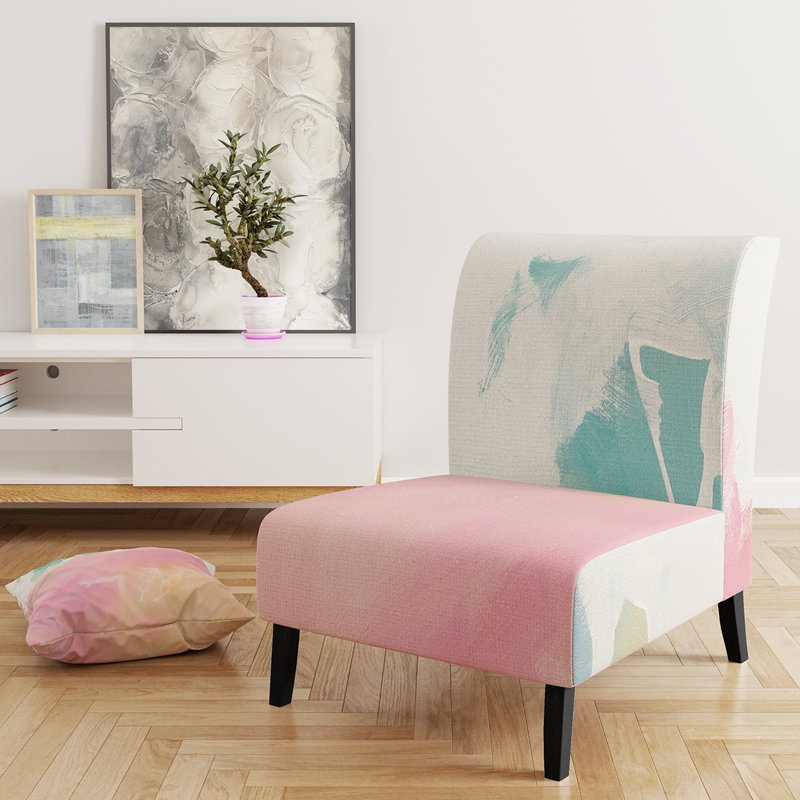 Fauteuil de chambre rembourré Pink Dream