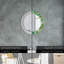 Huldar Glass Flat Wall Mirror