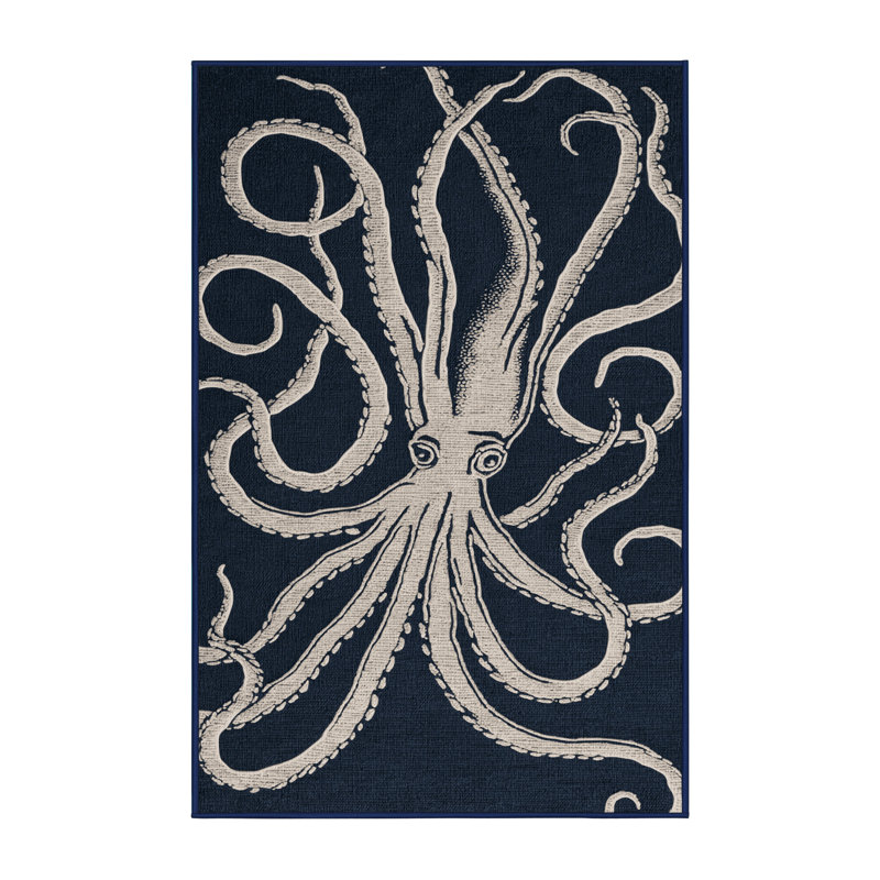  Tapis nautique lavable calmar, Rectangulaire 8 pi x 10 pi