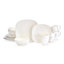 Swirl Square 16-Piece Dinnerware Set, Service for 4
