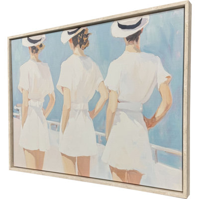 Retro Three Sailors Canvas
