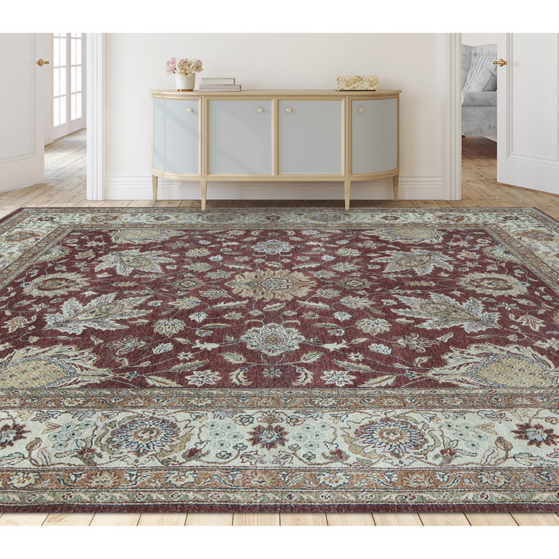 Magnolia Wool Oriental Area Rug