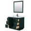 Ensemble de meuble-lavabo simple autoportant 42 po avec plateau en marbre Miranda-97924015-97924016