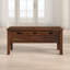 Banc de rangement en bois Enright