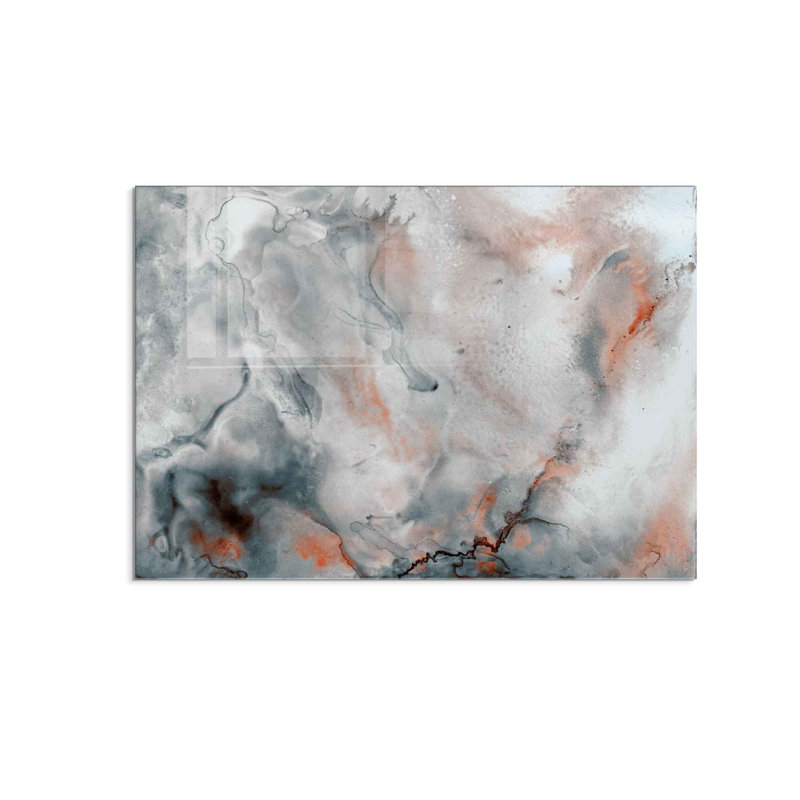 Superbe peinture murale en verre trempé 27,6 po x 39,4 po | 100% verre trempé, épaisseur: 0,16 pouce | Décoration élégante pour le salon ou le bureau, durable et facile à nettoyer, idée de cadeau parfaite