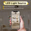Lustre brun 12 lumières en résine
