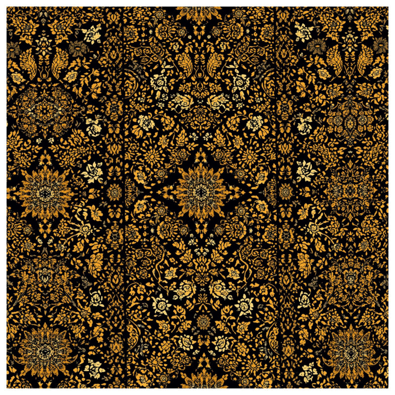 Rideaux de douche Intricate Floral, 70 po L x 72 po H
