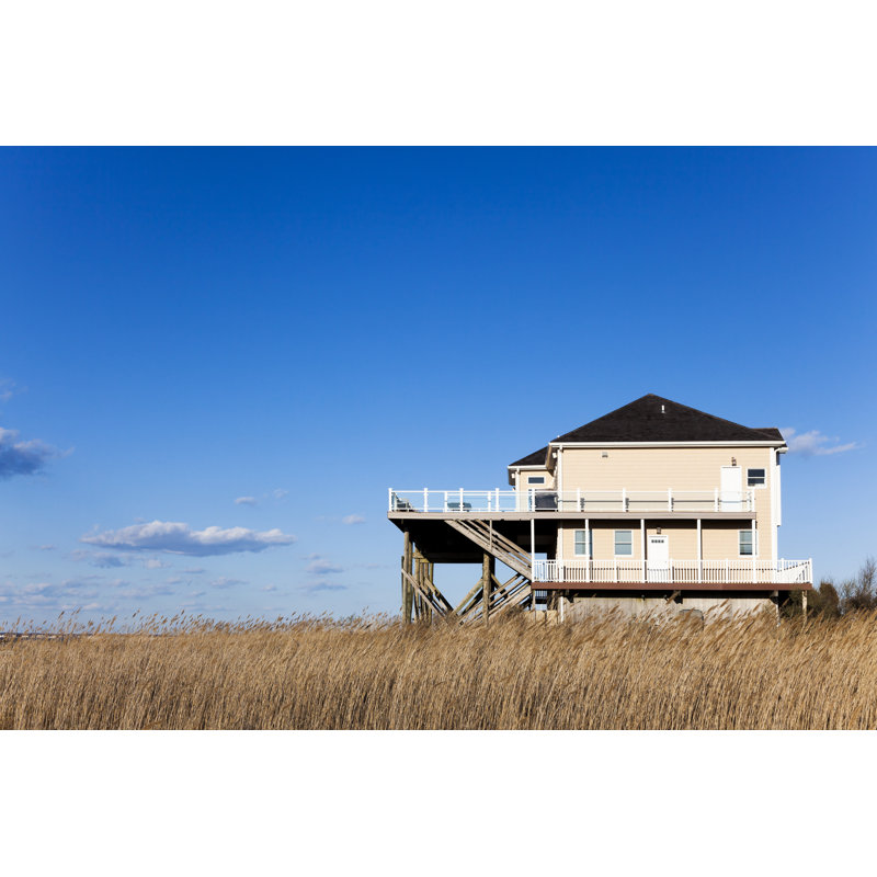 Laylan Modern House by MikeRega - Wrapped Canvas Print, 30cm H x 46cm W x 3.8cm D