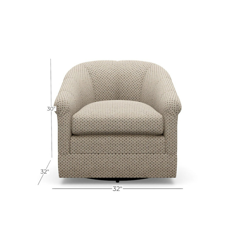 Sophie Swivel Chair, Macrame 090626