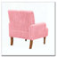 Chaise d'appoint moderne en velours côtelé-682023672