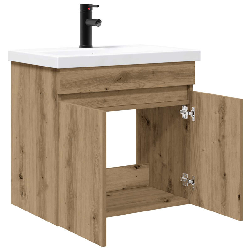 610 mm Bathroom Vanity, Artisan Oak