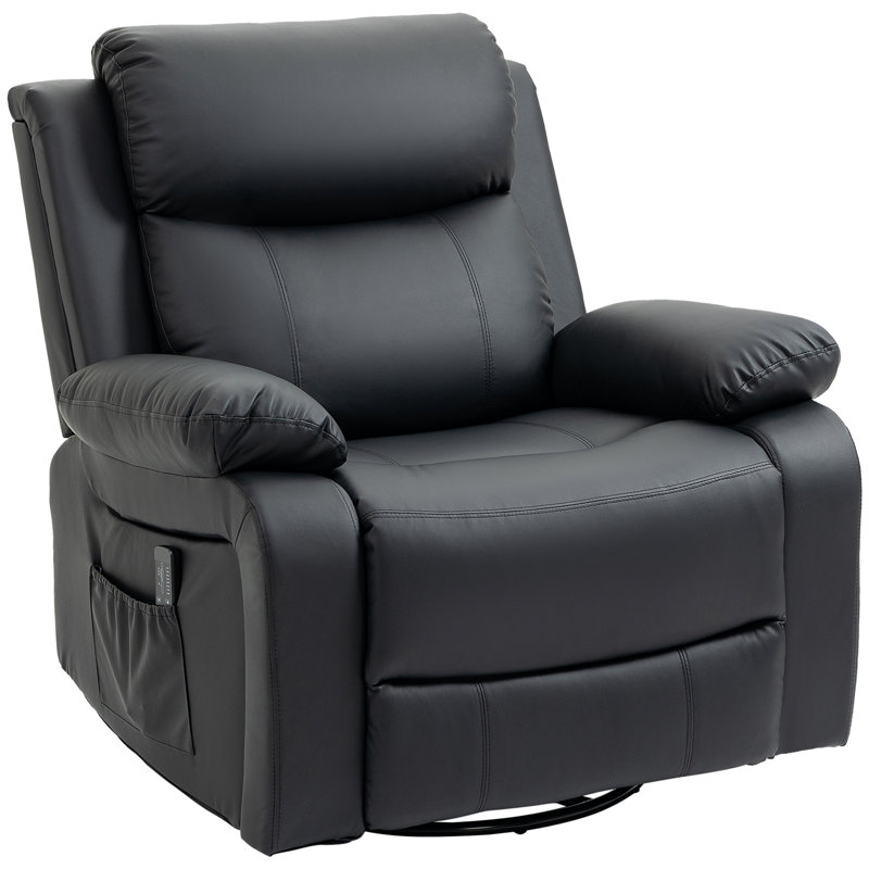 Fauteuil inclinable manuel pivotant de 36,2 po Homcom